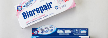 Зубные пасты Biorepair Oral Care: Gum Protection и Intensive Night Repair