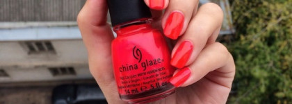 Мой любимый неон China Glaze Nail Lacquer With Hardeners 80842 Rose Among Thorns