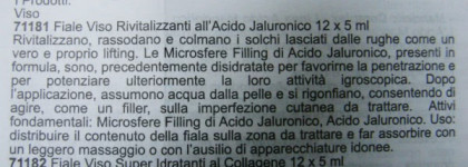 Capri Beauty Line  Fiale Rivitalizzanti all'Acido Jaluronico Over Boost Низкомолекулярная оживляющая гиалуроновая кислота