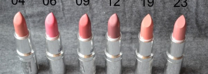 Помады Seventeen Matte Lipstick SPF 15 оттенки - 04, 06, 09, 12, 19, 23