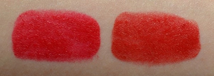 Красные малышки Lancome и Dior