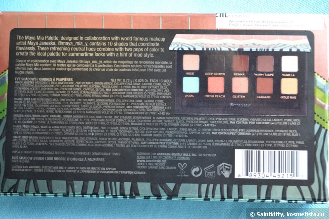 Anastasia Beverly Hills Maya Mia Palette