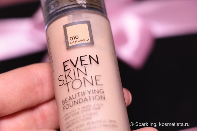 Тональный крем Catrice Even Skin Tone Beautifying Foundation №010 Even Vanilla