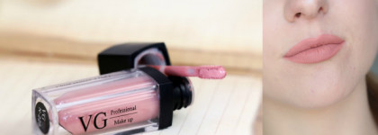 Идеальный ли nude? Матовый тинт для губ VG Professional Makeup #225