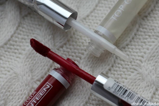 Вот что я люблю! Жидкая стойкая помада-блеск Seventeen All Day Lip Color в оттенках 03 Light Beige, 07 Red, 08 Dark Red, 15 Wild Pink