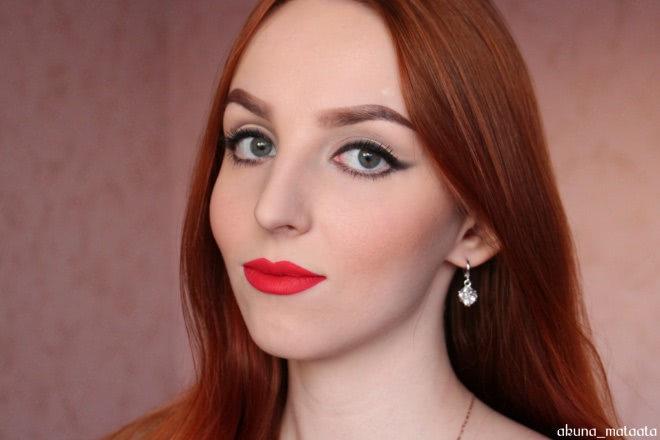 Вот что я люблю! Жидкая стойкая помада-блеск Seventeen All Day Lip Color в оттенках 03 Light Beige, 07 Red, 08 Dark Red, 15 Wild Pink
