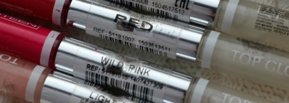 Вот что я люблю! Жидкая стойкая помада-блеск Seventeen All Day Lip Color в оттенках 03 Light Beige, 07 Red, 08 Dark Red, 15 Wild Pink