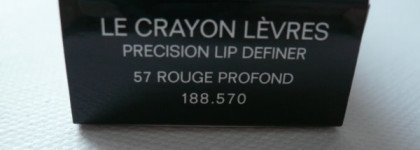 Chanel Le Crayon Levres Precision Lip Definer 57 Rouge Profond - идеальный красный