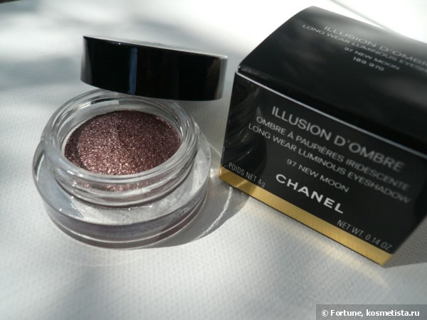Chanel Illusion d'Ombre Long Wear Luminous Eyeshadow 97 New Moon - вечерние, Отзывы покупателей