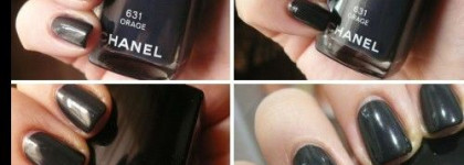 Трилогия осени с Chanel Le Vernis Nail Colour 625 Secret, 629 Atmosphere и 631 Orage