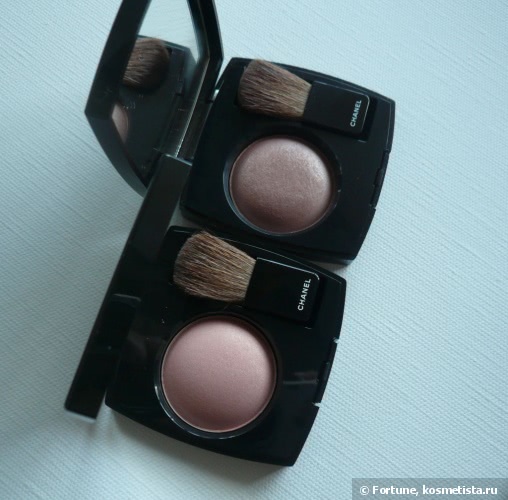 Сравнительный обзор Chanel Joues Contraste Powder Blush 84 Accent и 80 Jersey