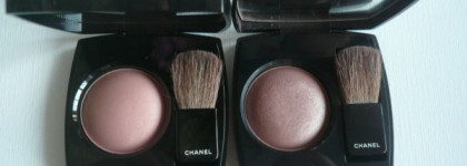 Сравнительный обзор Chanel Joues Contraste Powder Blush 84 Accent и 80 Jersey