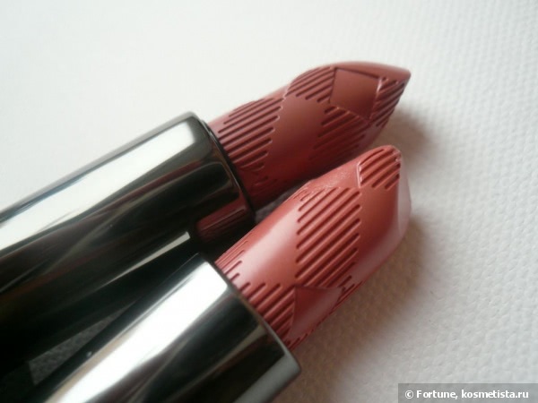Всесезонный нюд с Burberry Lip Cover Soft Satin Lipstick #02 Cameo и #25 Nude Rose