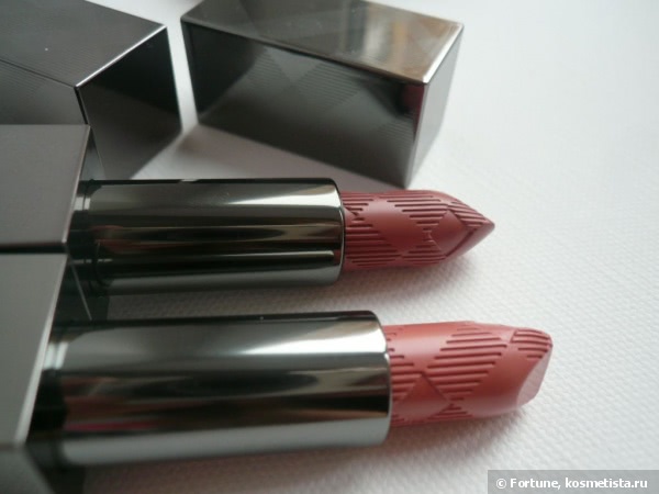 Всесезонный нюд с Burberry Lip Cover Soft Satin Lipstick #02 Cameo и #25 Nude Rose