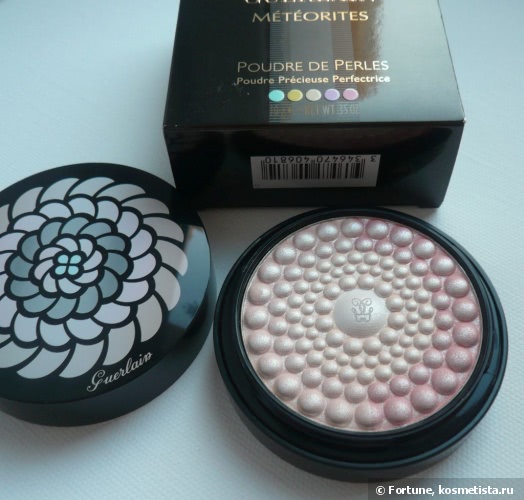 Guerlain Meteorites Poudre De Perles Illuminating Perfecting Pressed Powder 02 Rose Frais
