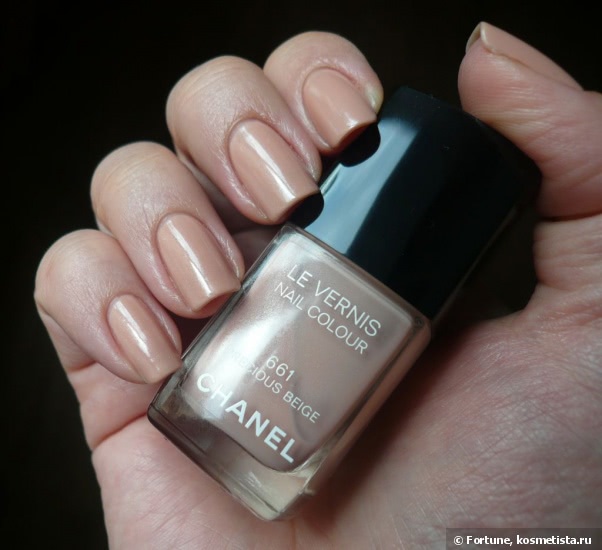 Лето 2015 года с Chanel le vernis nail colour #661 Precious Beige, #663 Lovely beige