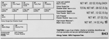 Набор для макияжа Clinique Travel Exclusive all-in-one colour