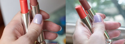 Dior Addict Lipstick Vibrant Color Spectacular Shine - 551 Aventure и 535 Tailleur Bar