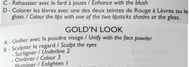 Guerlain Extragold Exceptional Complete Palette Face-Eyes-Lips