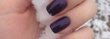 Затянувшаяся зима с Chanel Le Vernis 583 Taboo