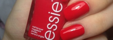 Лаки для ногтей Essie Nail Lacquer Too Too Hot и Essie Nail Lacquer Peach Daiquiri + стемпинг с плиткой Lesly LS-17