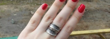 Лаки для ногтей Essie Nail Lacquer Too Too Hot и Essie Nail Lacquer Peach Daiquiri + стемпинг с плиткой Lesly LS-17