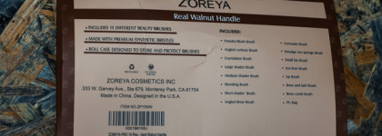 Отличные бюджетные кисти для макияжа фирмы Zoreya