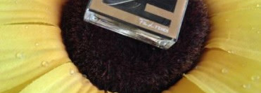 Fendi Fan Di Fendi . Рука в черной перчатке рвет цветы, давит фрукты и ягоды, одним словом-хулиганит