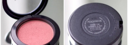 Двое из ларца или MAC Sheertone  Blush в оттенках Peachykeen и Springsheen