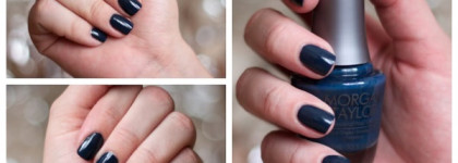 Morgan Taylor Professional Nail Lacquer 50099 "denim Du Jour", 50064 "sweater Weather" и топ "make It Last"
