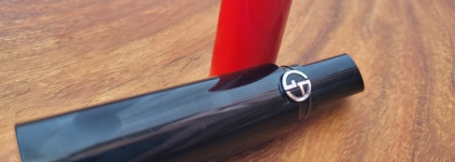 Мандариновый не сок, а коктейль: Giorgio Armani lip power 303 Splendid