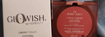 На весну: Huda Beauty. Румяна для лица Glowish Cheeky Blush в оттенке 03 Berry Juicy