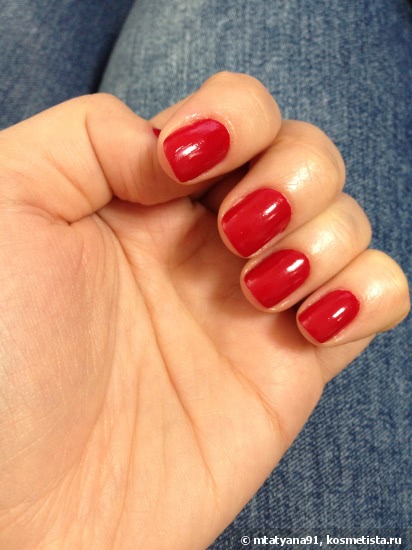 Спелая черешня - Essie Nail Polish forever yummy