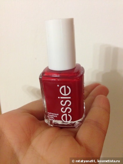 Спелая черешня - Essie Nail Polish forever yummy