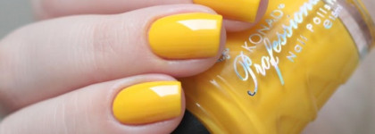 Весенний маникюр вместе с Konad professional Nail Polish P202 "Cats Lemon"