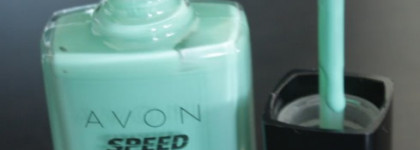 Нежная бирюза - лак Avon speed dry 30 Turquoise pop