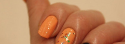 Закат на море с лаками Avon. И фейерверк от Essence