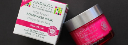 Розы в моей косметичке: тоник от Thayers и маска для лица от Andalou Naturals