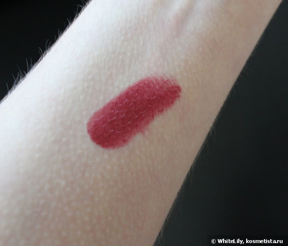 Помады винного оттенка в моей косметичке: MAC Dark Side (Amplified) и Clarins Rouge Eclat №07 Red Wine