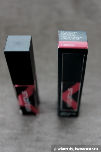 Smashbox Be Legendary Long-Wear Lip Lacquer в оттенках Coral и Fuchsia