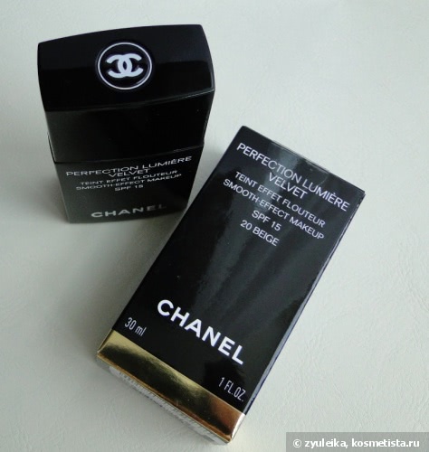 Chanel Perfection Lumiere Velvet Smooth-effect Makeup SPF 15 #20 Beige 30ml, Отзывы покупателей