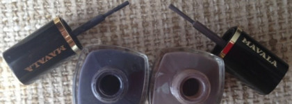 Ваша Серость! vol.2: Mavala Mauve Cendre # 152, Mavala Minsk #218