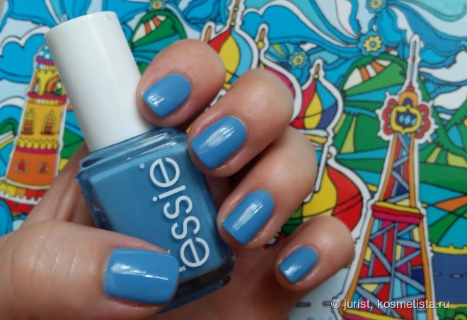 Летнее небо... Лак для ногтей Essie Nail polish #94 lapiz of luxury