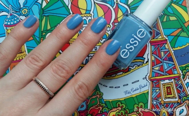 Летнее небо... Лак для ногтей Essie Nail polish #94 lapiz of luxury