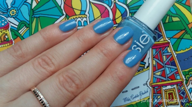 Летнее небо... Лак для ногтей Essie Nail polish #94 lapiz of luxury