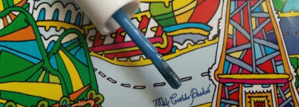 Летнее небо... Лак для ногтей Essie Nail polish  #94 lapiz of luxury