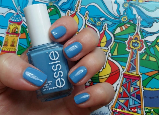 Летнее небо... Лак для ногтей Essie Nail polish #94 lapiz of luxury