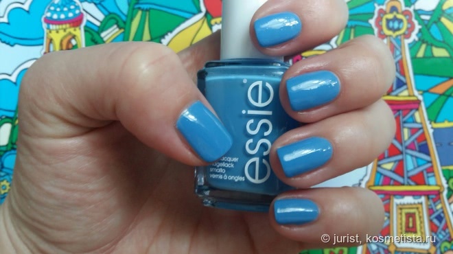 Летнее небо... Лак для ногтей Essie Nail polish #94 lapiz of luxury
