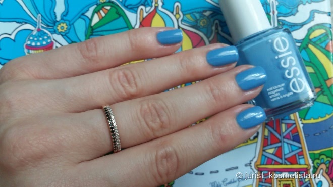 Летнее небо... Лак для ногтей Essie Nail polish #94 lapiz of luxury