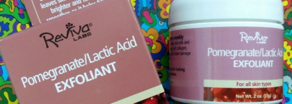 Сезон кислот! Reviva Labs Pomegranate/Lactic Acid Exfoliant Маска-эксфолиант с гранатом, молочной кислотой и пектинами